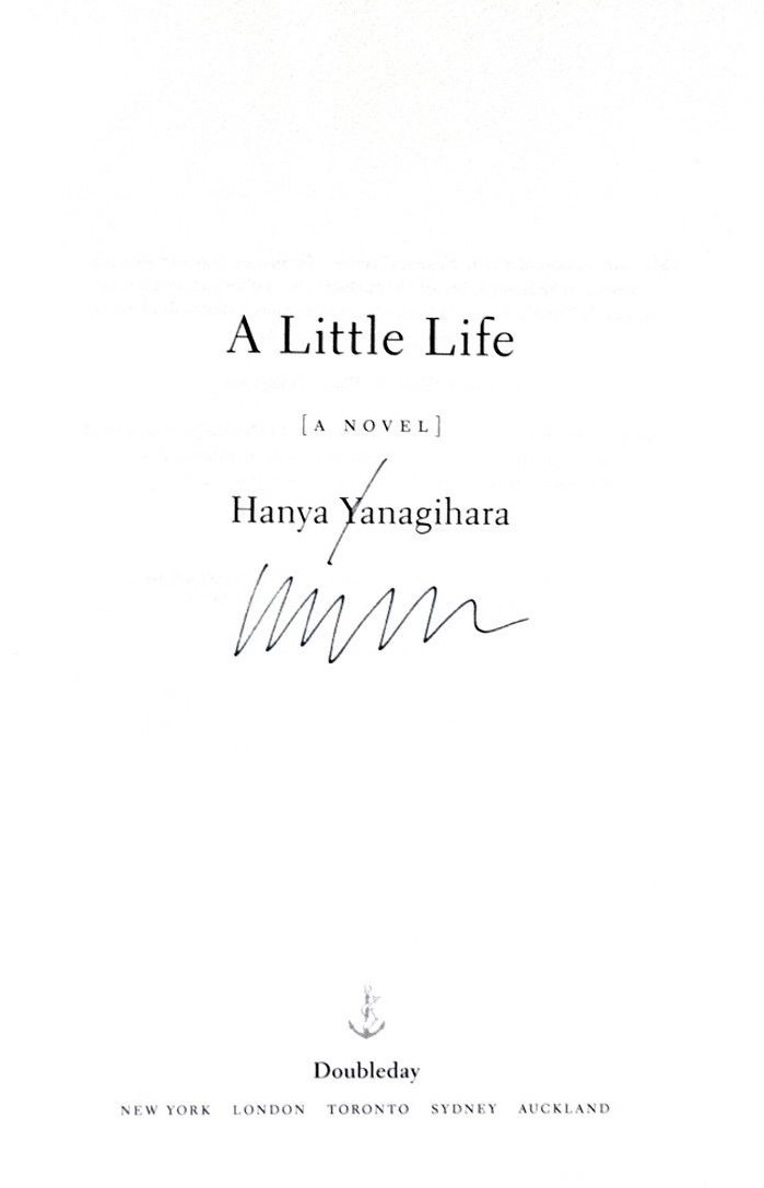 Image for A Little Life: A Novel **SIGNED 1st U.S. Edition /1st Printing + Photo**