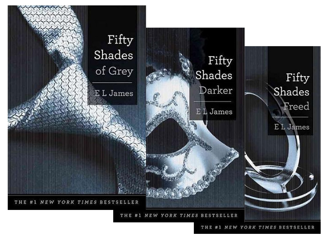 3 Book Set Signed Hardcover Fifty Shades Of Grey Darker Freed All 3 Signed Us 1st Ed 1st Printing Hc Photo The Fifty Shades Trilogy 50 Shades Trilogy 3 Book Set